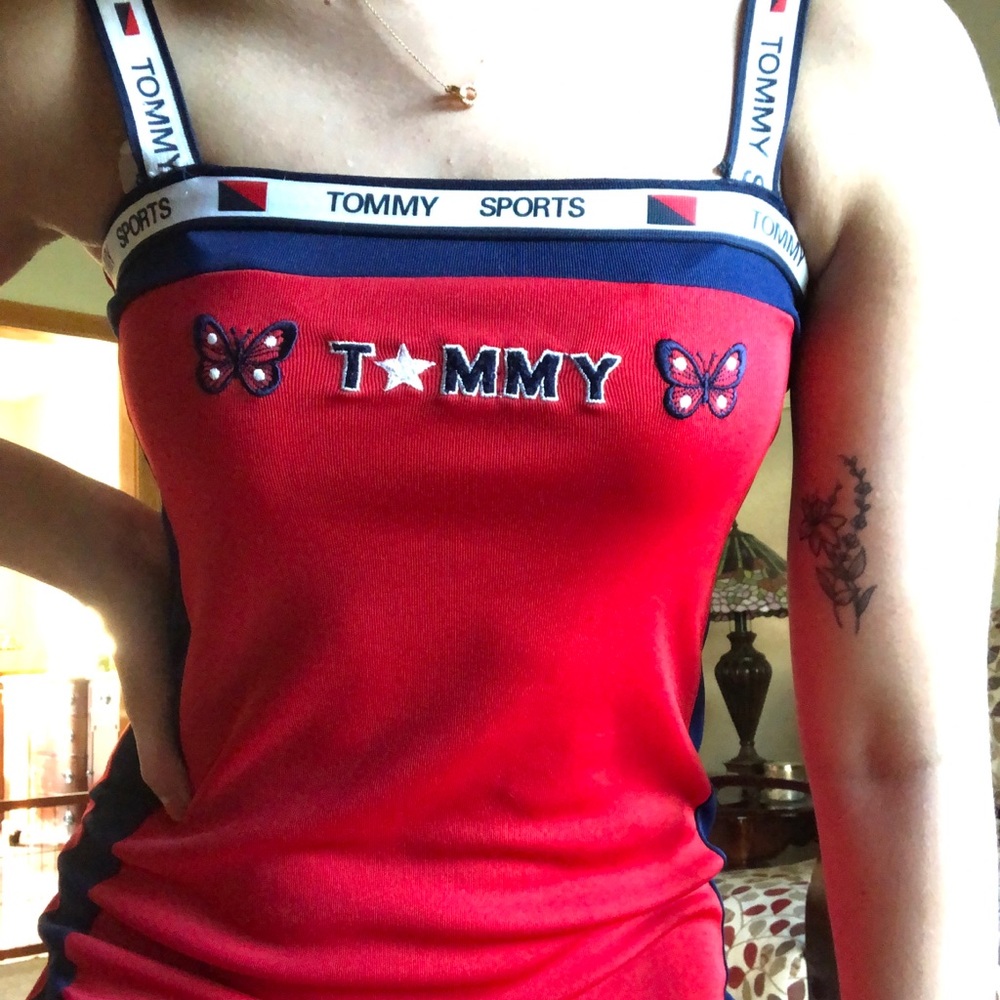 vintage 90s Tommy sports dress